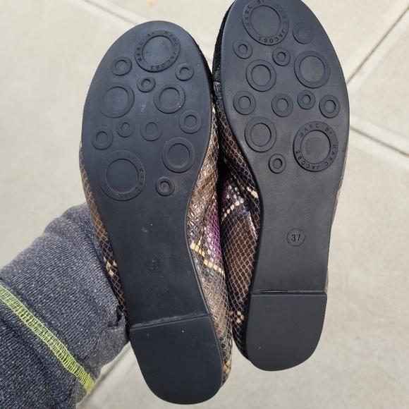 Marc by Marc Jacobs Women's Workwear Ballerina Flats Size 6.5 / EUR 37 - Picture 5 of 6